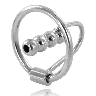 Anneau de Gland Acier Inoxydable Plug Urétral 28 mm - Metal Hard