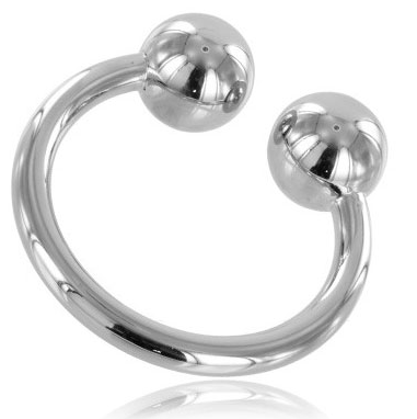 Anneau de Gland Acier Poli 28 mm Réutilisable - Metal Hard
