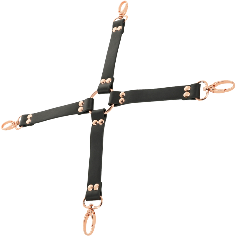Attaches Bondage Chic Desire Fantasy Cuir Végétal Sans Nickel - Coquette