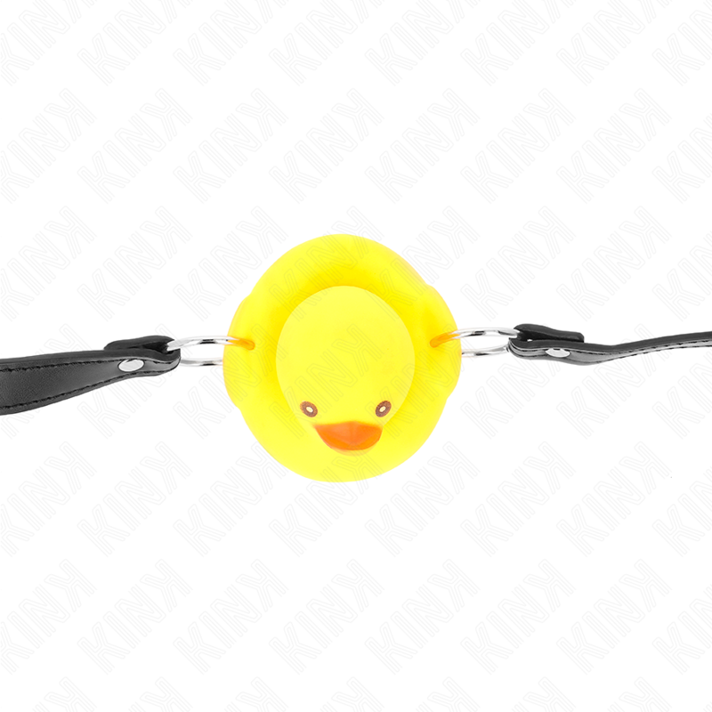 Bâillon BDSM Forme Canard Silicone Réglable Soumission - Kink