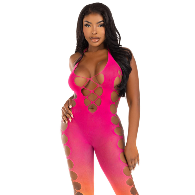 Bodystocking Combinaison Résille Intégrale Sunset Aux Chevilles - Leg Avenue