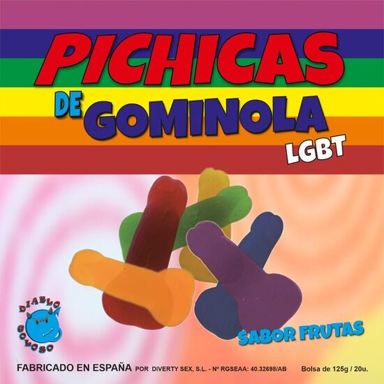 Bonbons Pénis Gummy Sucrés Édition LGBT Pride - Pride
