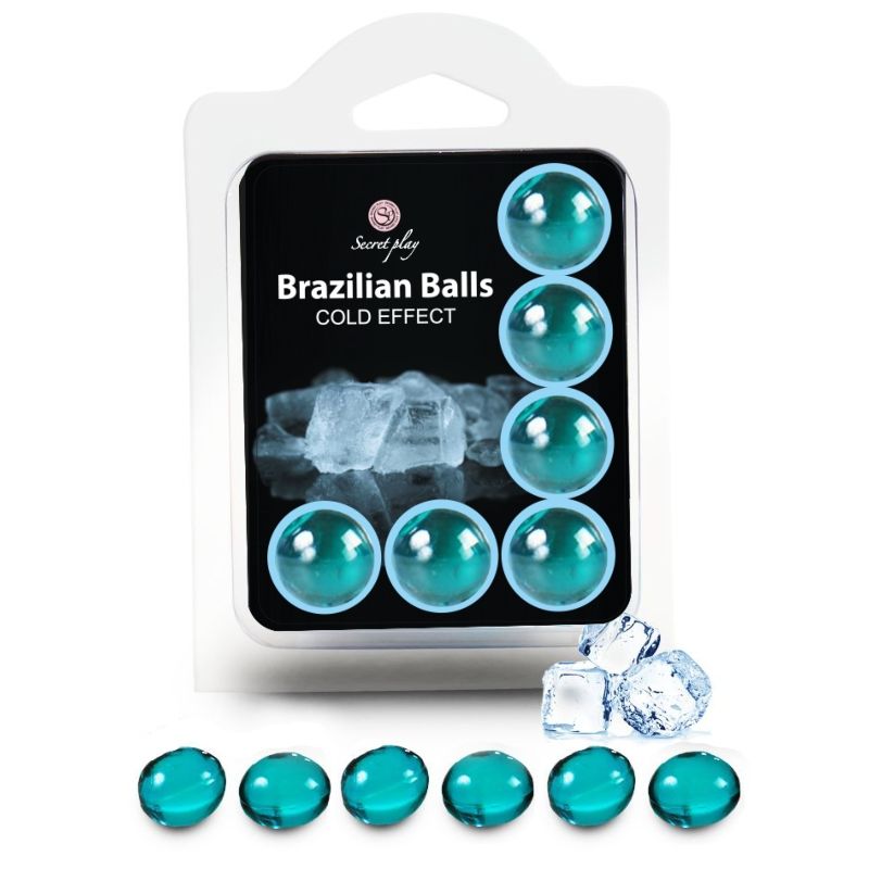 Boules Brésiliennes Comestibles Effet Froid - Secretplay