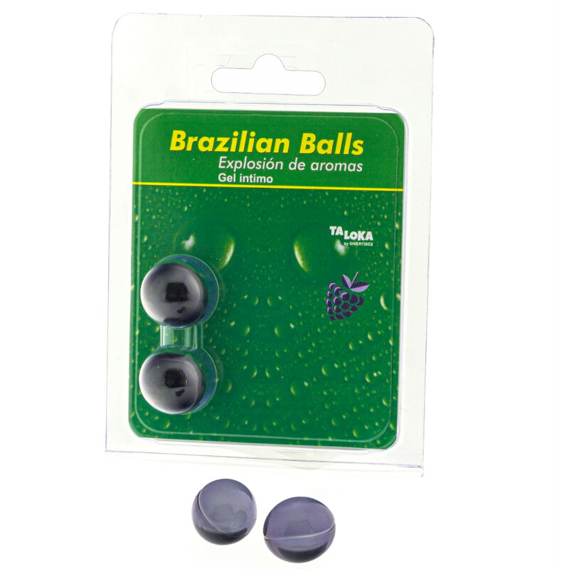 Boules Brésiliennes Comestibles Gel Intime Aromatisé Saveurs - Taloka
