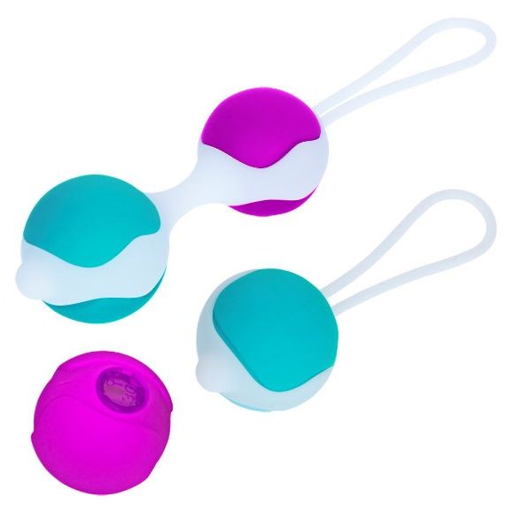 Boules de Geisha Flirtation Orgasmic Ball Deluxe Poids Interchangeables - Pretty Love