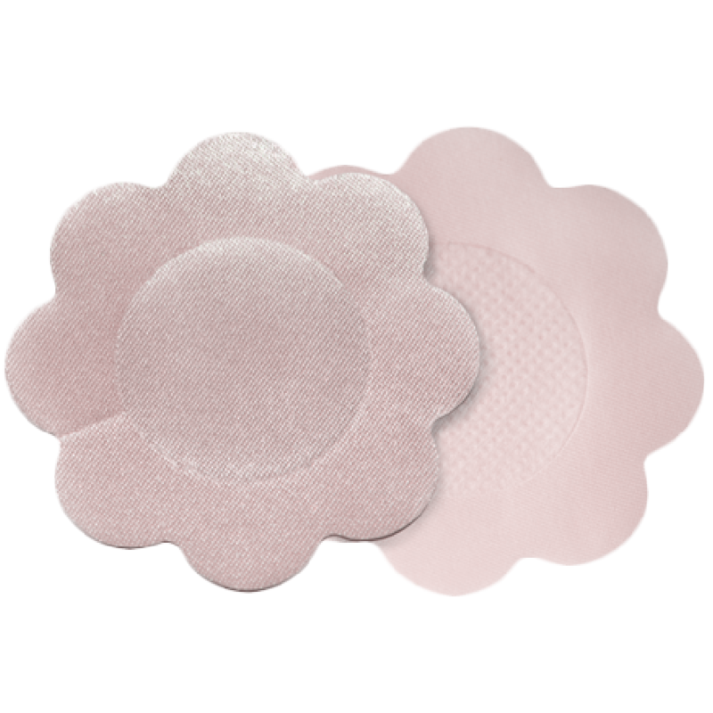 Cache-Tétons Fleur Réutilisables Adhésifs Pack de 3 Taille XL - Bye Bra