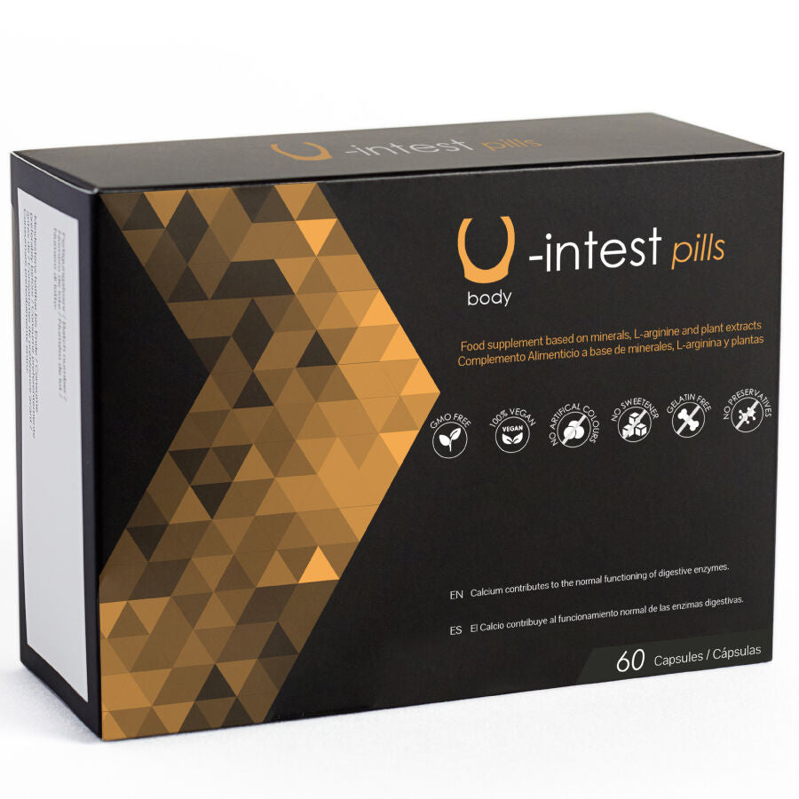 Capsules U-Intest Confort Intestinal Anti-Hémorroïdes 60 Gélules - 500Cosmetics