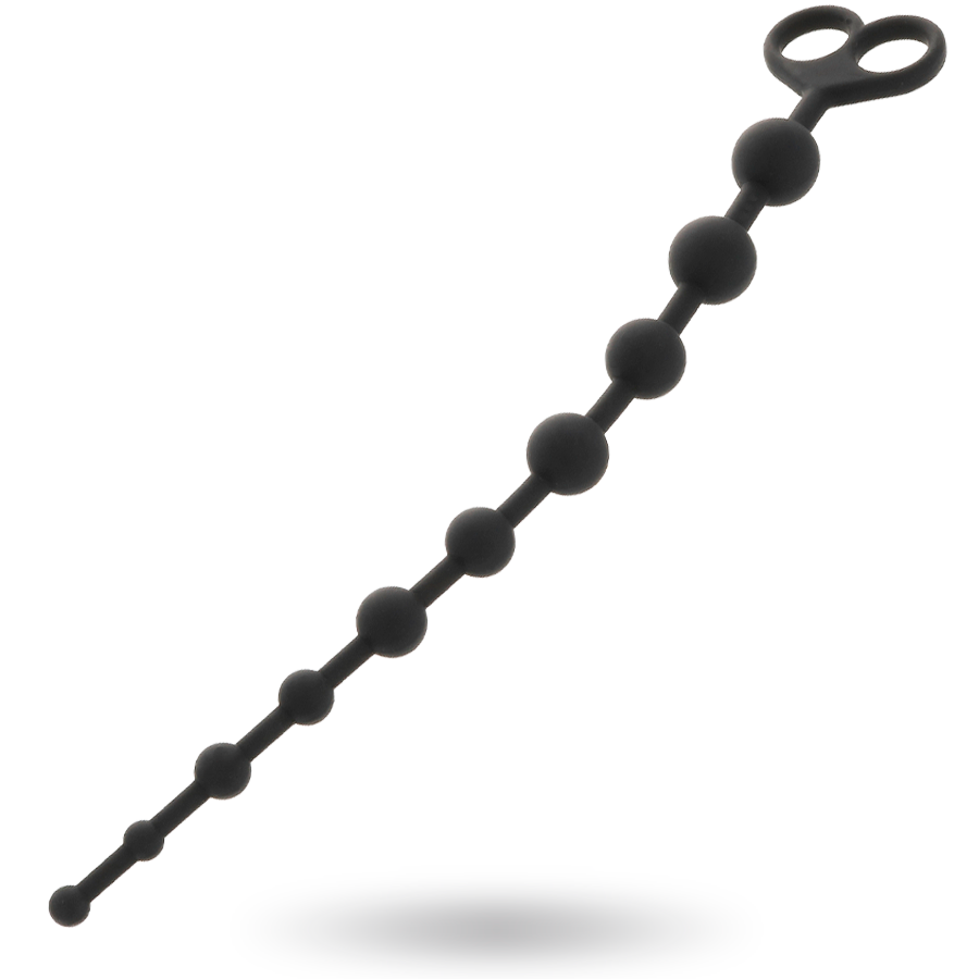 Chapelet Anal Jaiden en Silicone Doux - Hypoallergénique - Intense