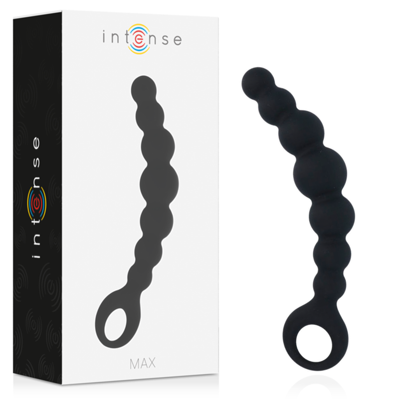 Chapelet Anal Max 8 Billes - Silicone Prise Facile - Intense