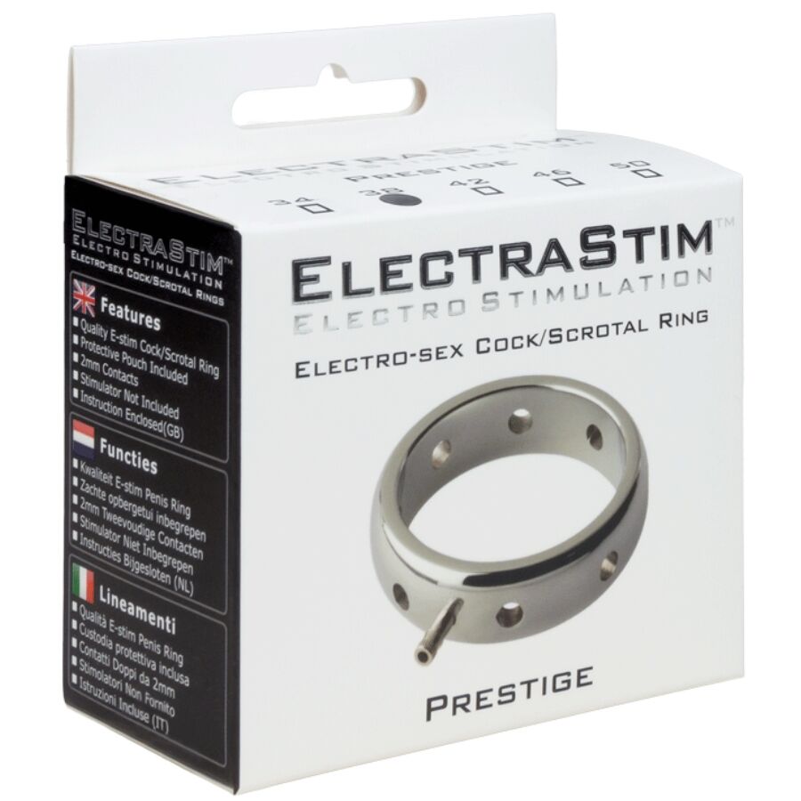 Cockring Électrostimulation Prestige Métal - Electrastim