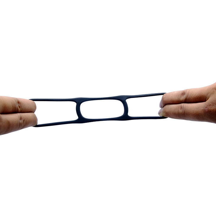 Cockring Silicone Lot de 3 Anneaux d'Entraînement Souples - Baile