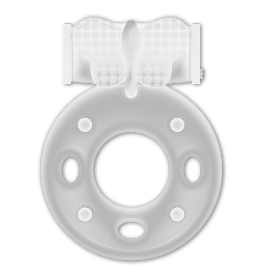Cockring Stimulateur Clitoridien - Anneau Flexible TPR - Casual Love