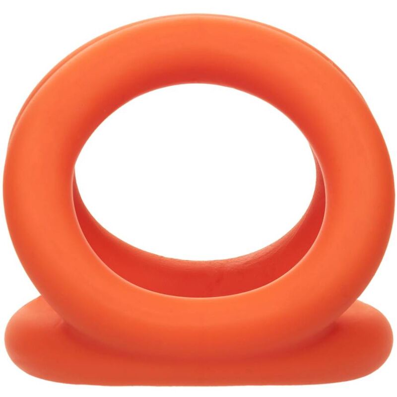 Cockring Triple Anneau Alpha Silicone Souple Extensible - CalExotics