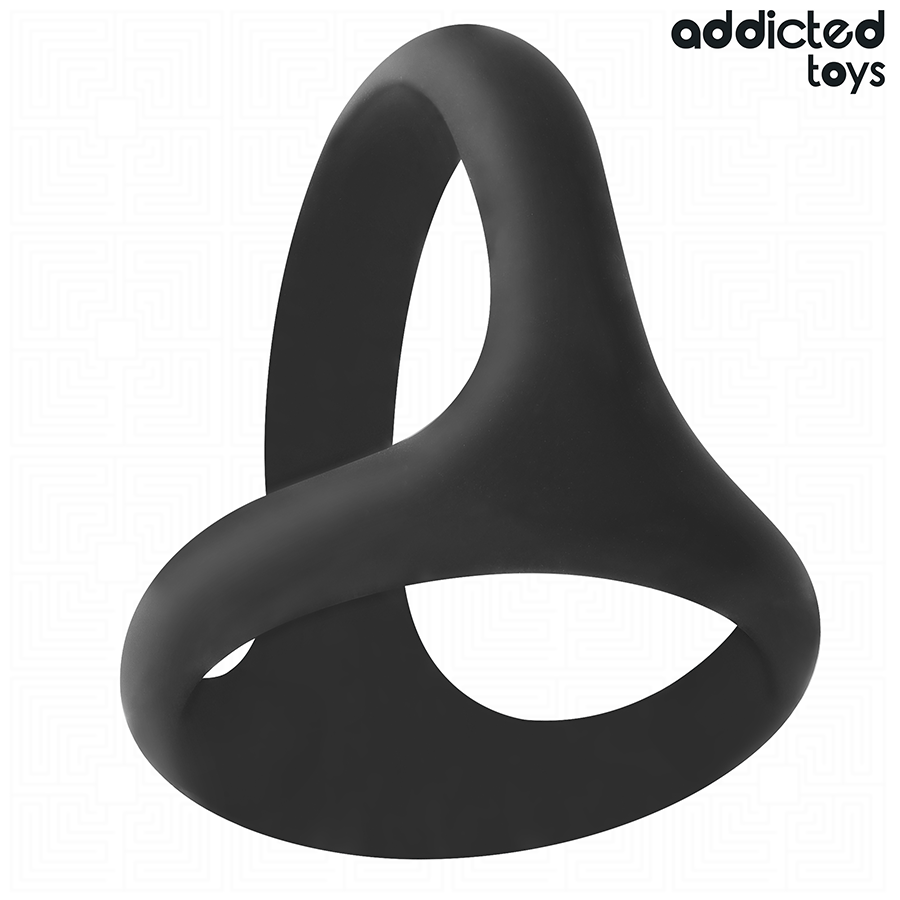 Cockring Triple Épaisseur Souple Confortable Extensible - Addicted Toys