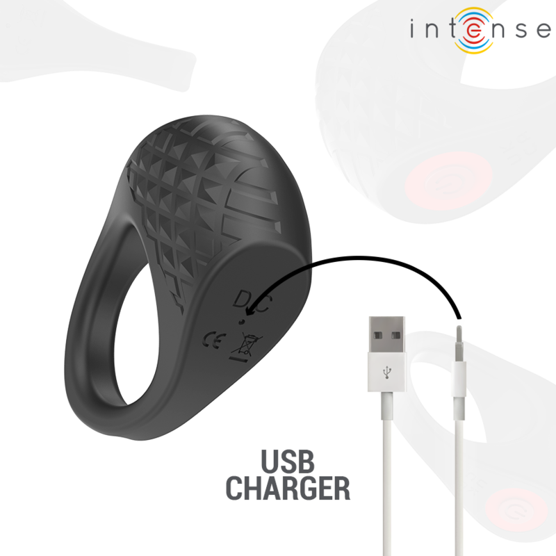 Cockring Vibrant Clover Télécommande 10 Vibrations Rechargeable - Intense
