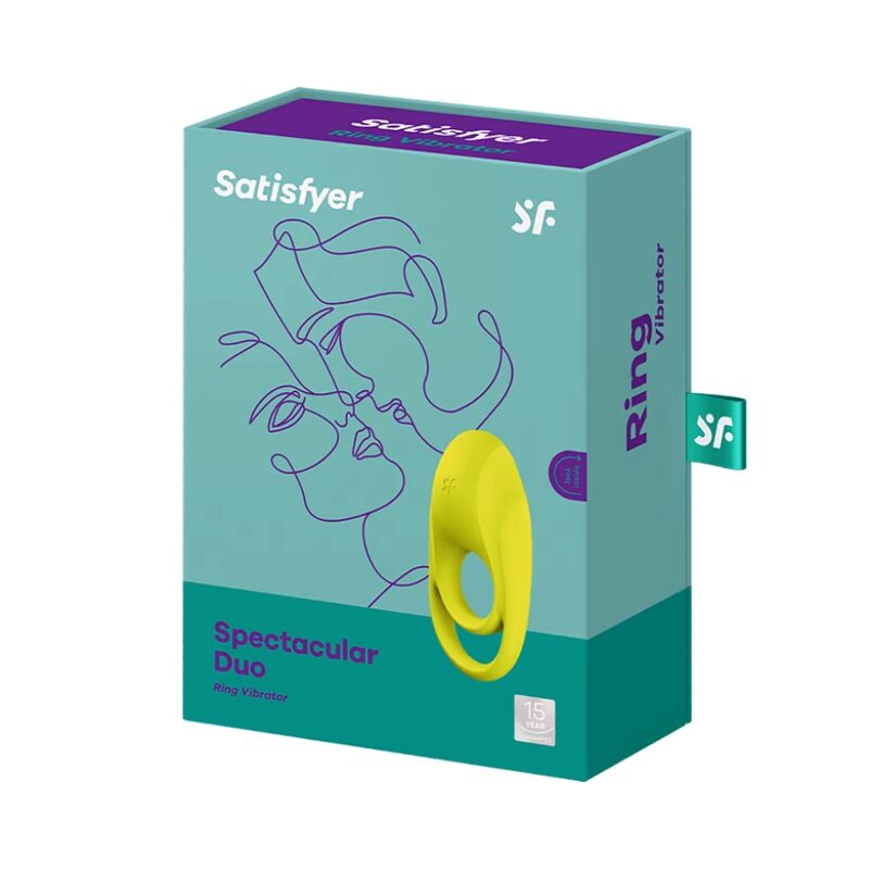 Cockring Vibrant Glorious Duo Double Moteur Rechargeable - Satisfyer