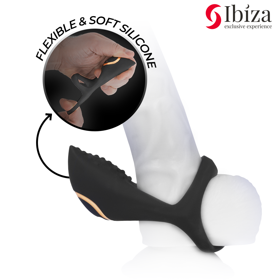 Cockring Vibrant Multisensoriel 10 Modes Silicone IPX7 - Ibiza Technology
