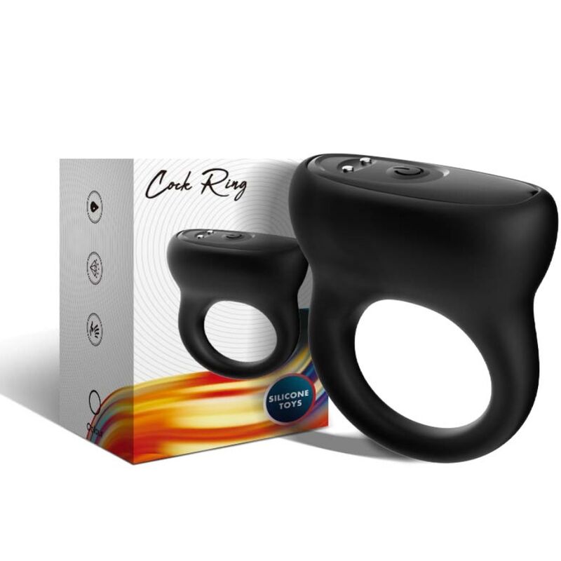 Cockring Vibrant Rechargeable 9 Modes Silicone Étanche - Armony