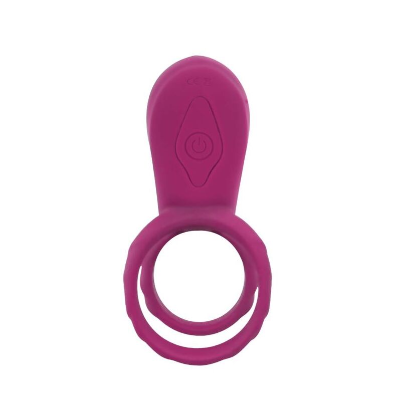 Cockring Vibrant Stimulateur de Couple Fuchsia Rechargeable - Xocoon