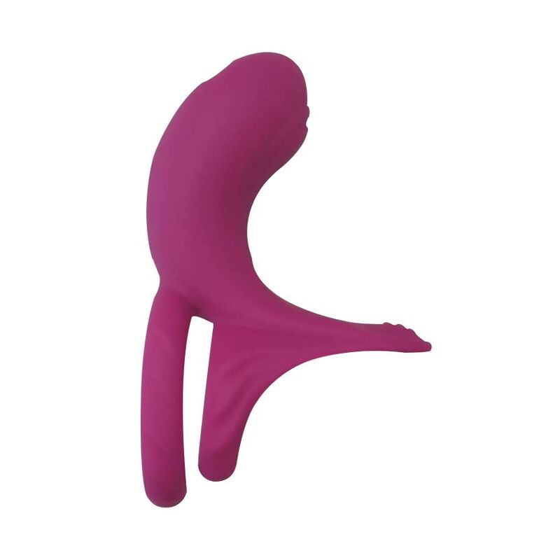 Cockring Vibrant Stimulateur de Couple Fuchsia Rechargeable - Xocoon
