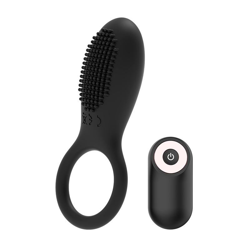 Cockring Vibrant Télécommandé Chic Desire 10 Modes Rechargeable - Coquette