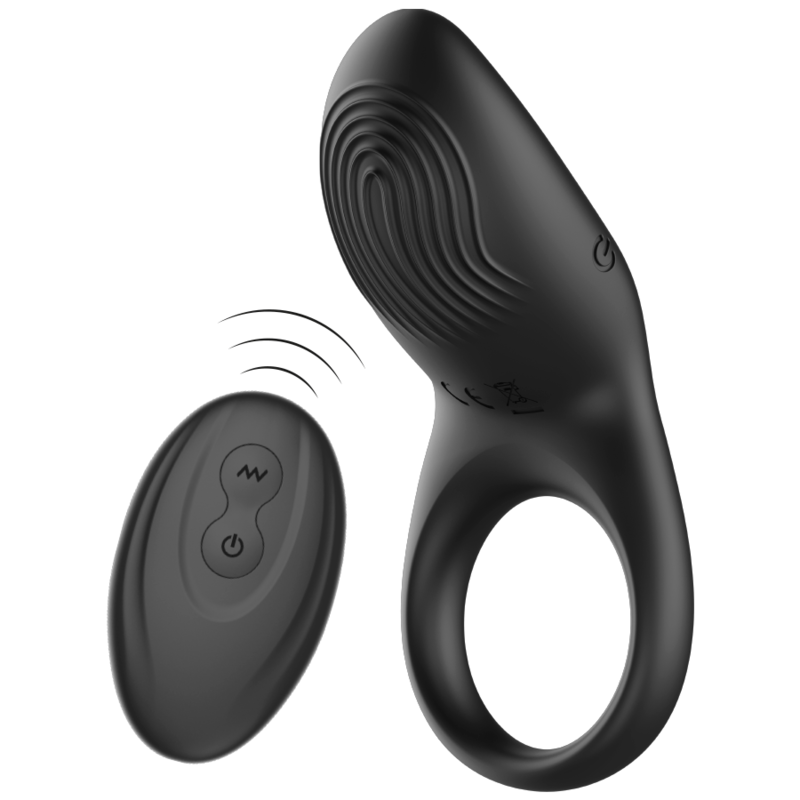 Cockring Vibrant Télécommandé Full Contact Stimulateur Clitoridien 10 Modes - Ibiza Technology