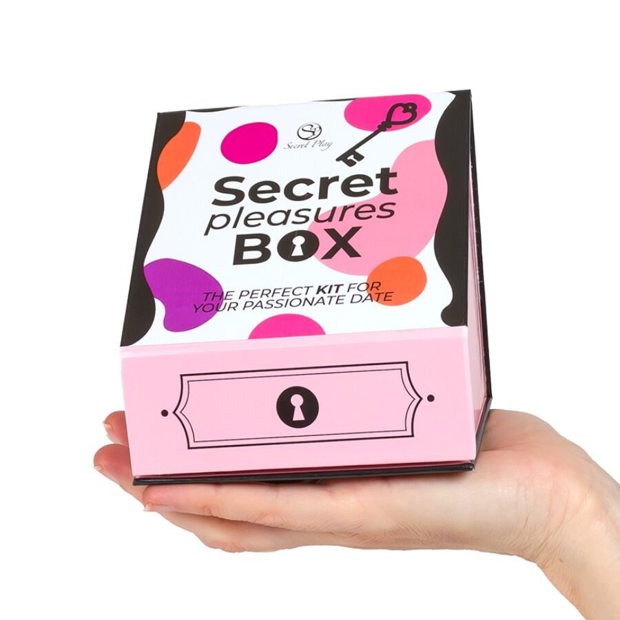 Coffret Couple Secret Pleasures Dés + Œuf Vibrant + Plumeau - Secretplay
