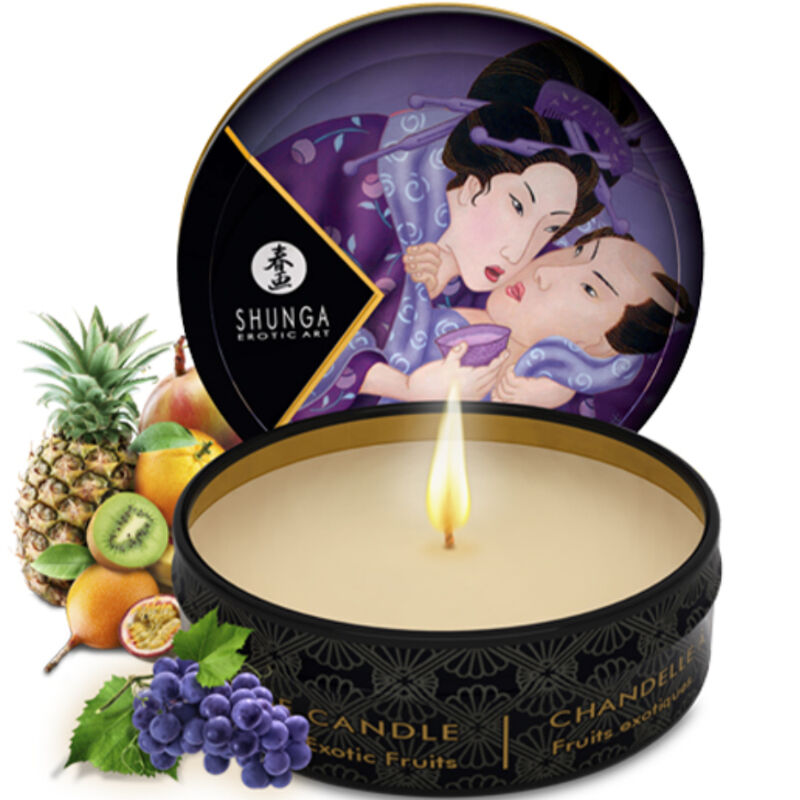 Coffret Découverte Fruits Exotiques Secrets de Geisha 5 Produits - Shunga