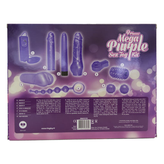 Coffret Sextoys Just For You Méga 9 Pièces Multifonctions - Toyjoy