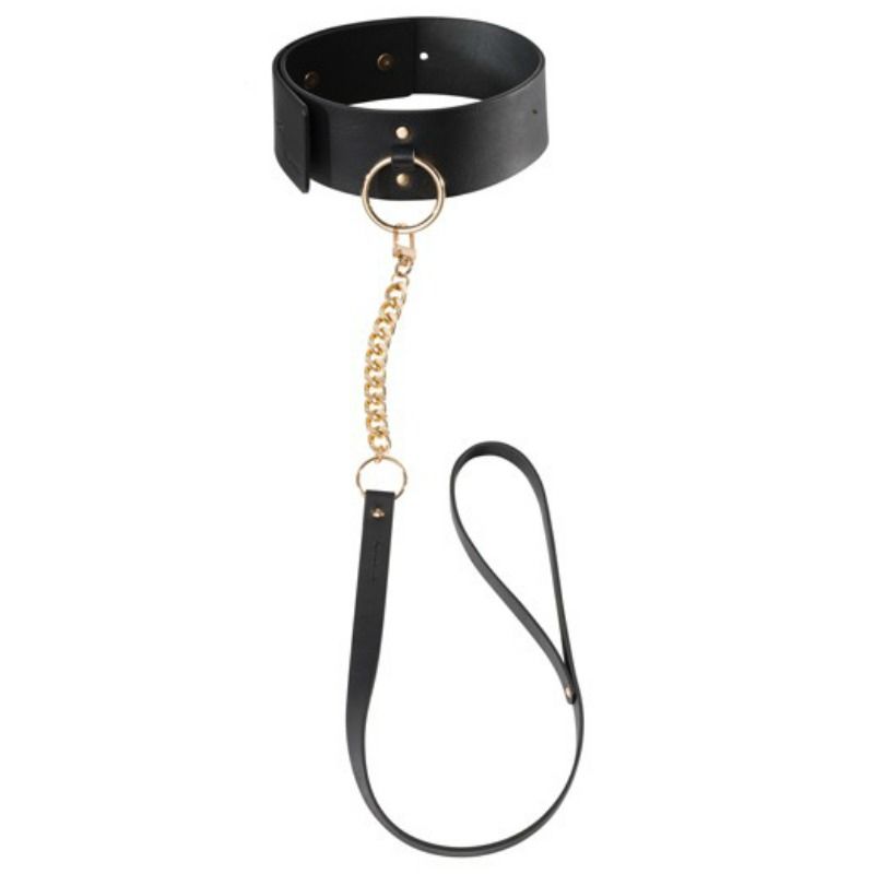 Collier BDSM Maze avec Laisse Réglable Vegan Mode Érotique - Bijoux Indiscrets