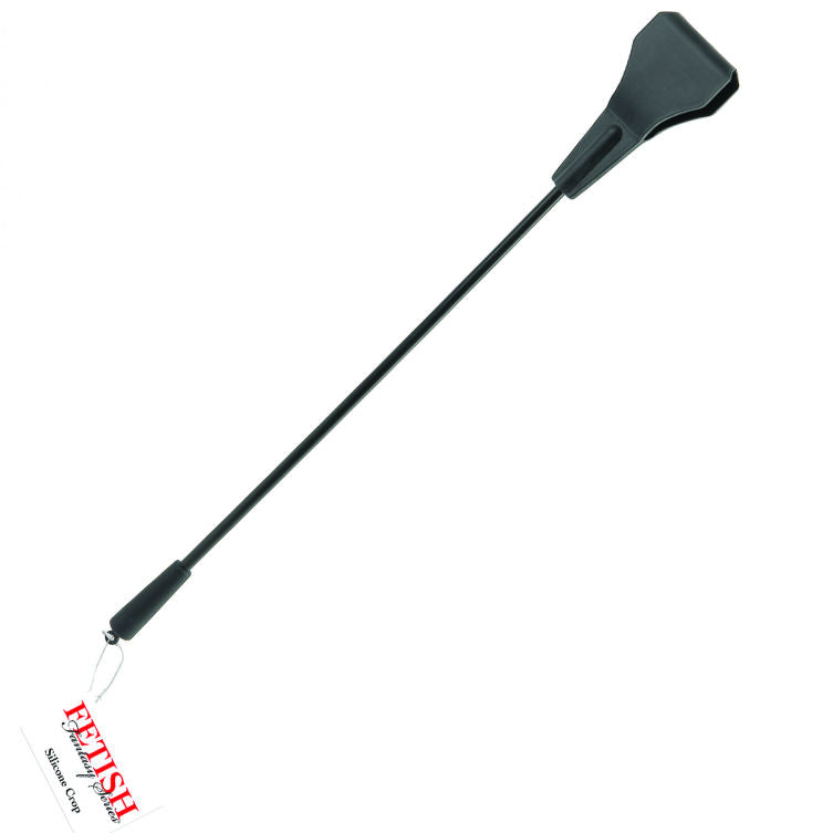 Cravache BDSM Silicone Souple 71 cm Manche Ergonomique - Fetish Fantasy