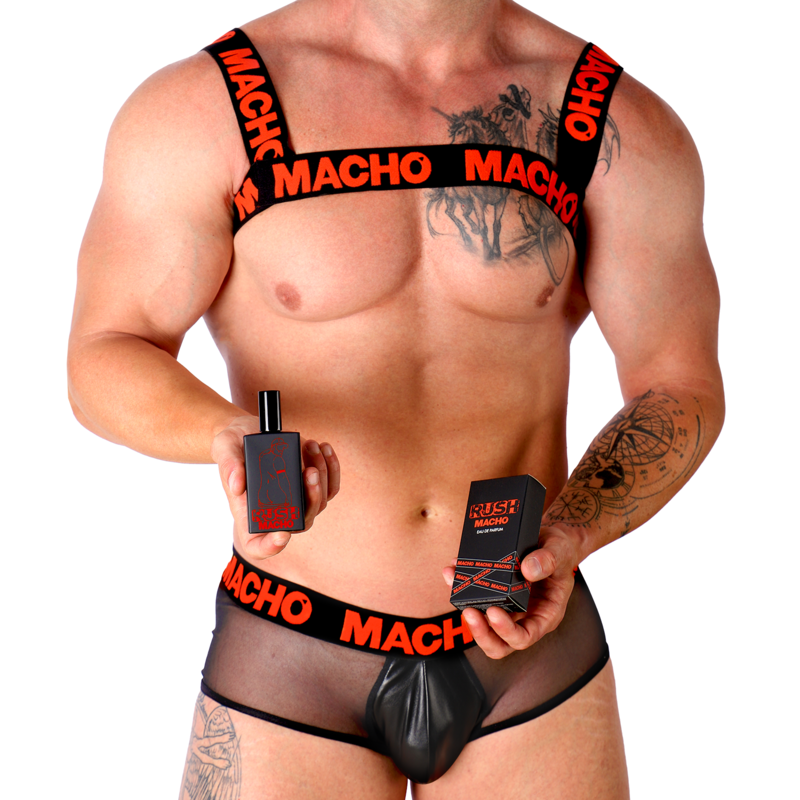 Eau de Parfum Rush Notes Sucrées Épicées Boisées 30 ml - Macho Underwear