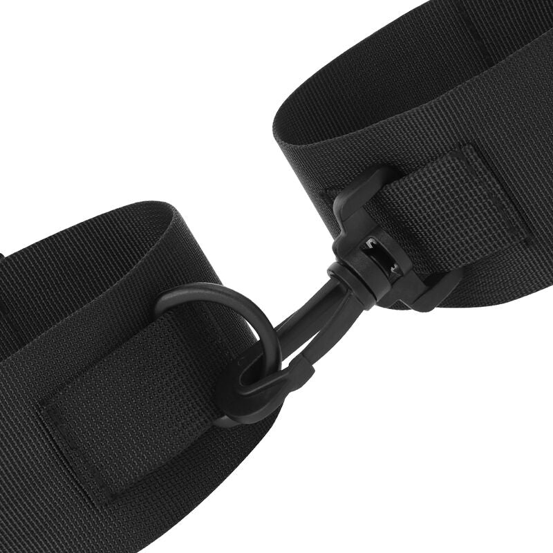 Entraves de Chevilles BDSM Nylon Confortables pour Débutants - Darkness
