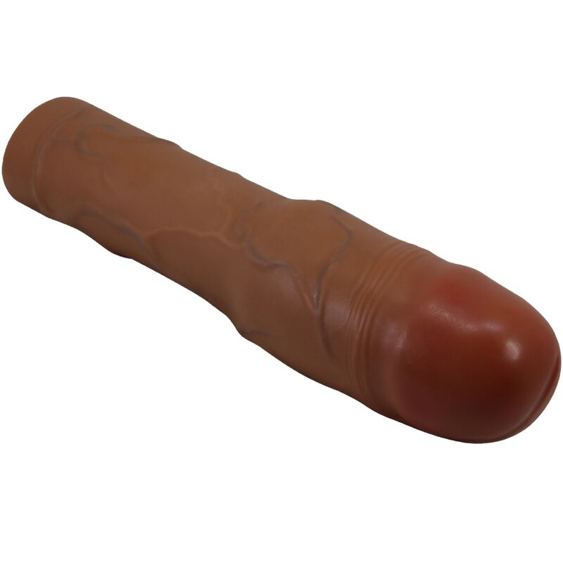 Gaine à Pénis Kylian Extension 7,6 cm Silicone Texturé - Pretty Love