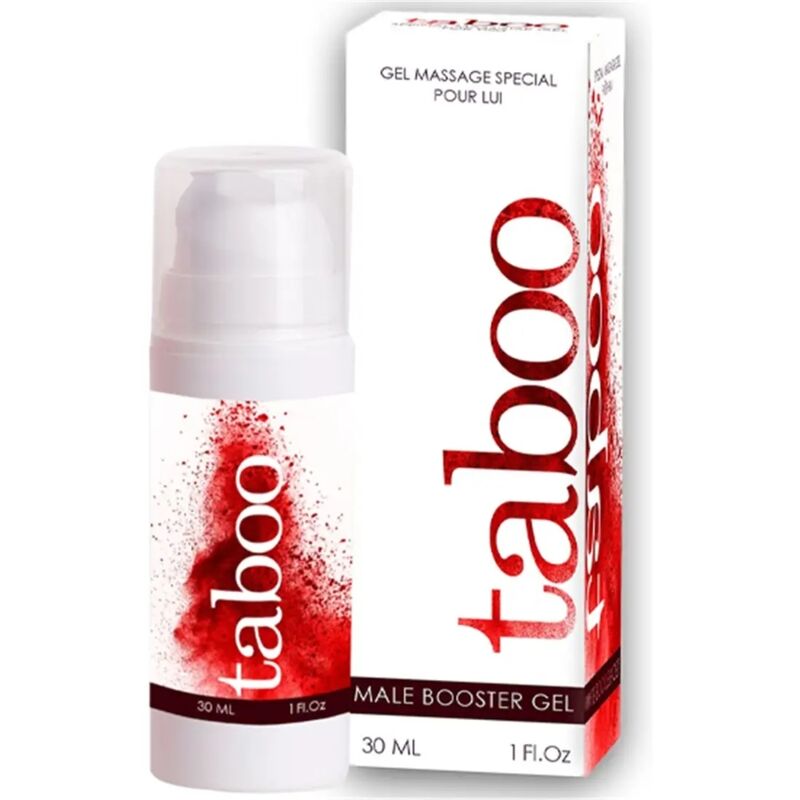 Gel d'Érection Taboo Male Booster Camphre & Gingembre 30 ml - Ruf