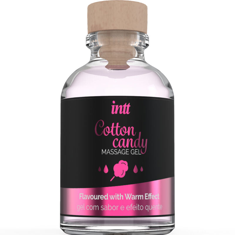 Gel de Massage Comestible Saveurs Gourmandes Effet Chauffant - Intt