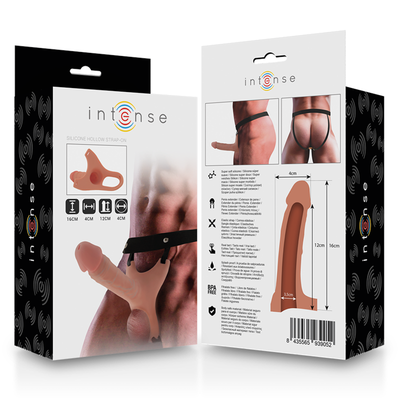 Gode Ceinture Creux Harnais Réglable - Intense