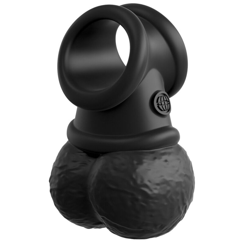 Gode Ceinture Elite Kit Harnais Réglable Anneau Testicules 20,3 cm - King Cock