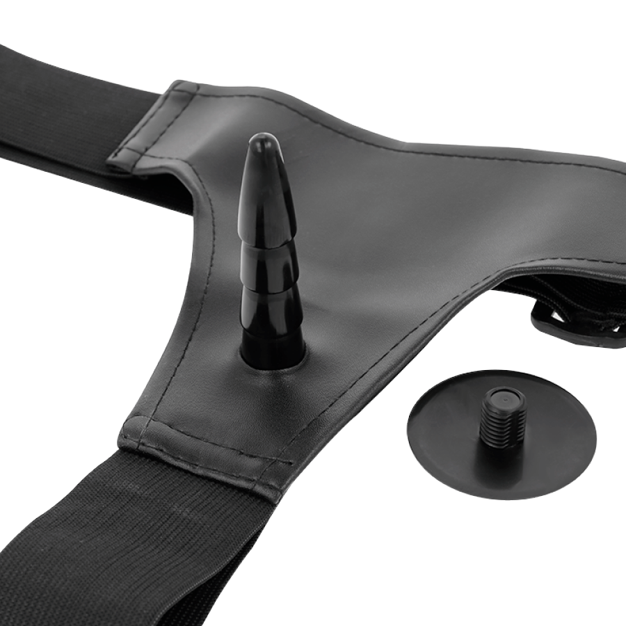 Gode Ceinture Walker Point G Silicone Système Click 15,5 cm - Harness Attraction