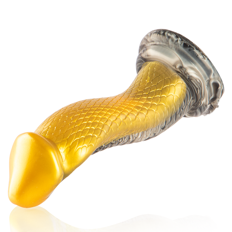 Gode Dragon Drakon Cobra Silicone Texturé 20 cm - Epic Cybersilicock