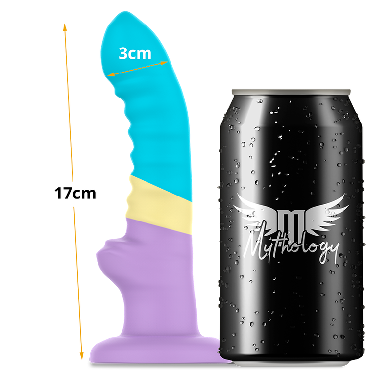Gode Fantasy Colby Pride Silicone Body-Safe Ventouse - Mythology