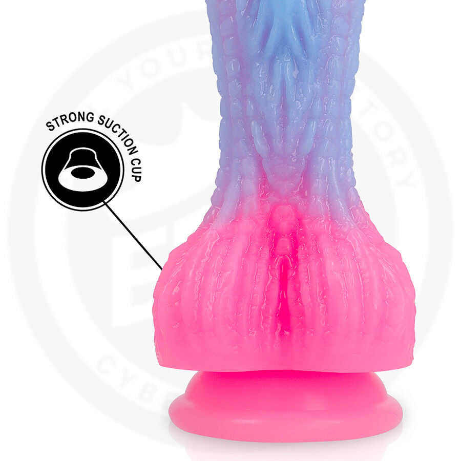 Gode Fantasy Selara Dawn Silicone Forme Enveloppante 195 mm - Epic Cybersilicock