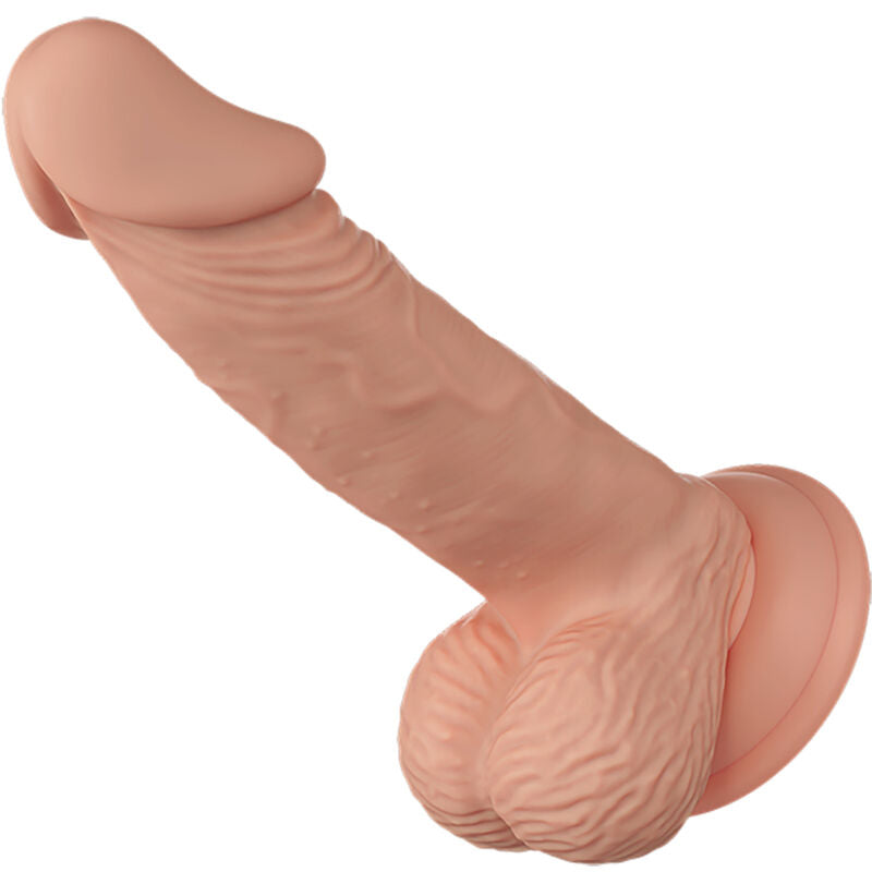 Gode Réaliste Ventouse Zebulon Flexible Veiné 19,4 cm - Baile