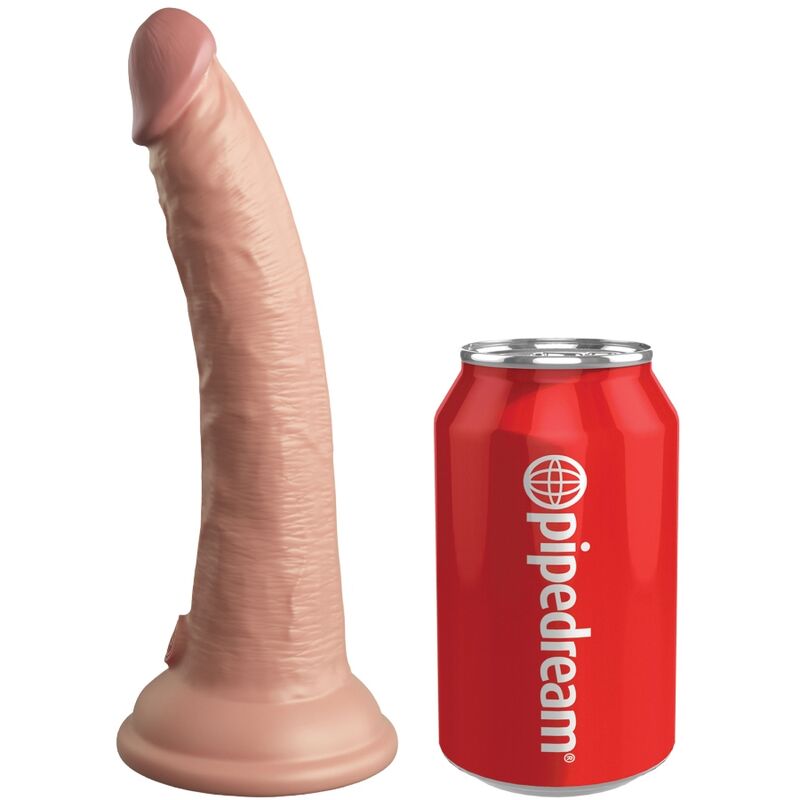 Gode Réaliste Vibrant Elite Silicone Télécommande - King Cock