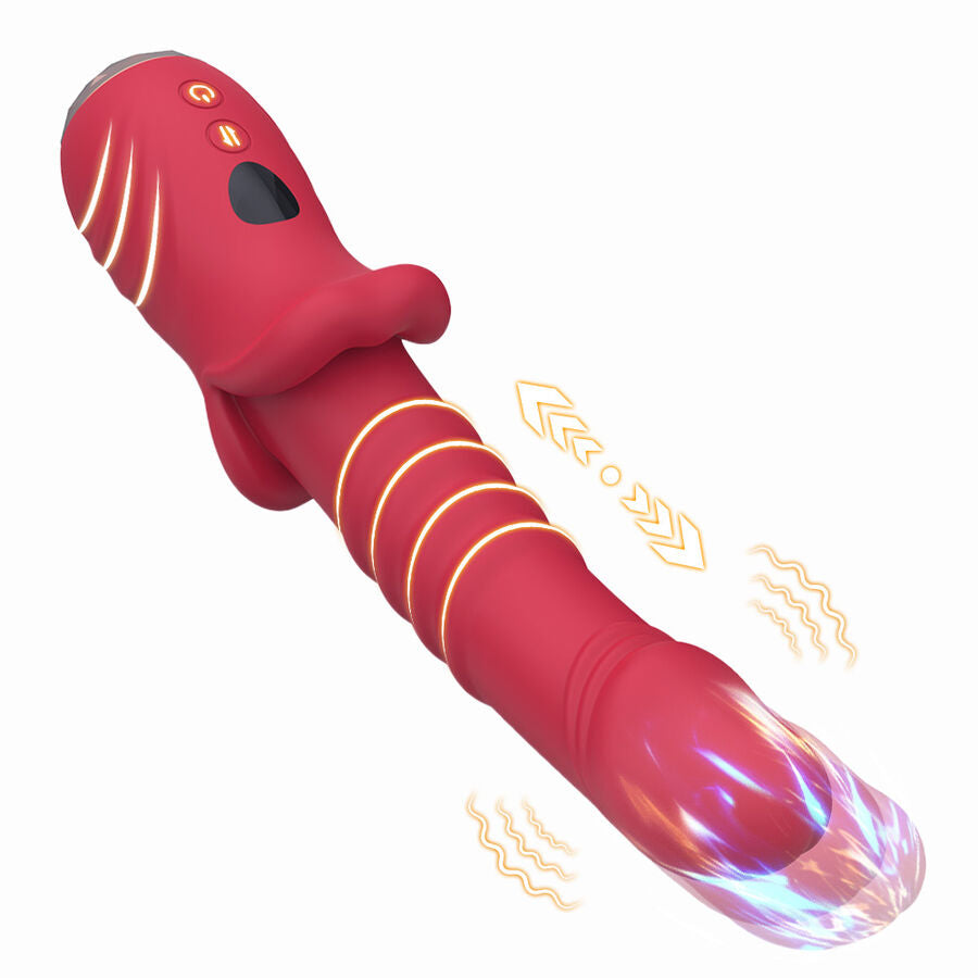 Gode Va-et-Vient Vibrant Point A Stimulant 9 Modes Rechargeable - Armony