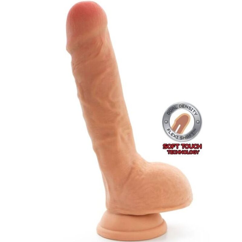 Gode Ventouse Réaliste 12-25.5 cm avec Testicules - Get Real