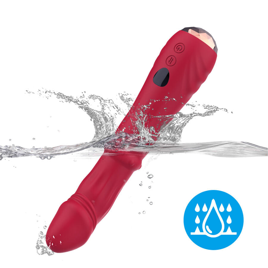 Gode Vibrant Chauffant Point A Thermo-Réglable 42°C Rechargeable - Armony