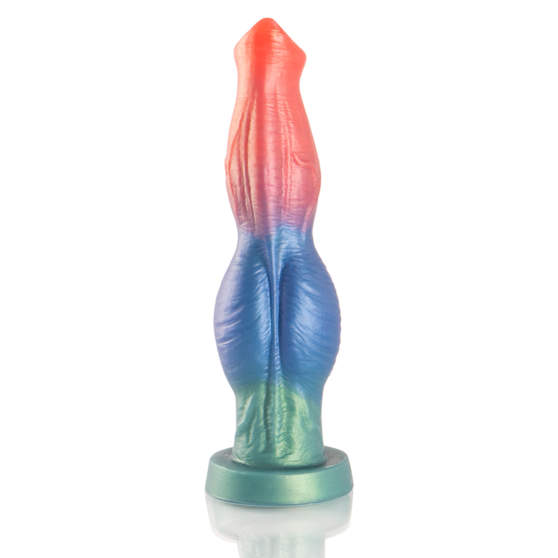 Gode Vibrant Télécommandé Arion Silicone Rechargeable XXL - Epic Cybersilicock