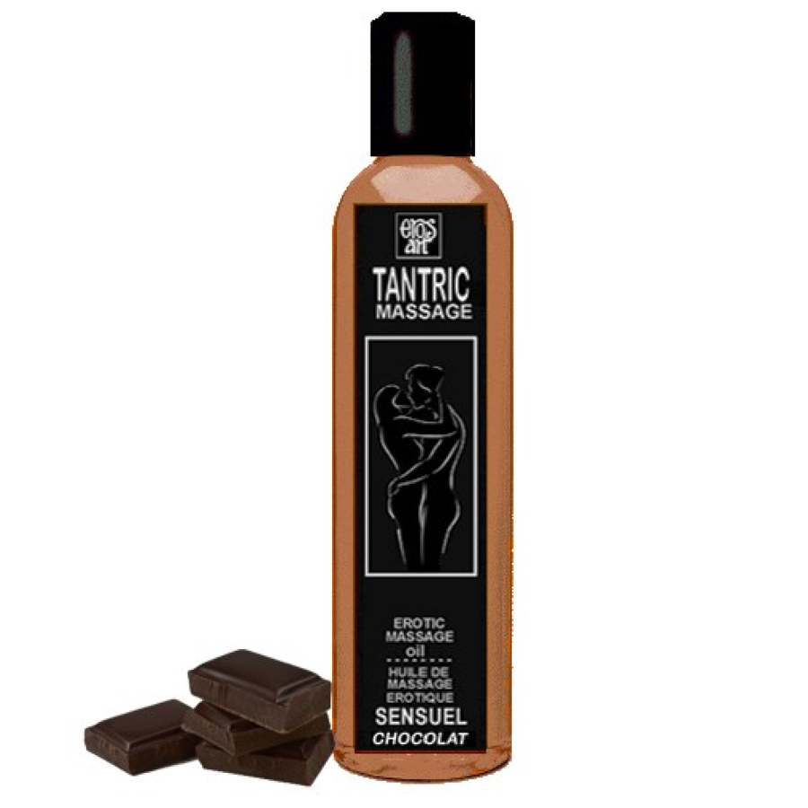 Huile de Massage Tantrique Aphrodisiaque au Chocolat - Eros-Art