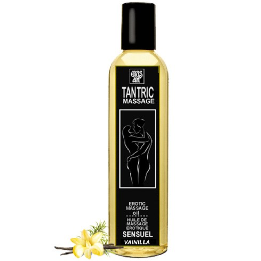 Huile de Massage Tantrique Vanille Aphrodisiaque - Naturelle - Eros-Art